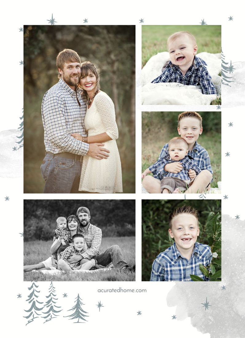 5 Photos layout